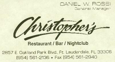 Christopher's