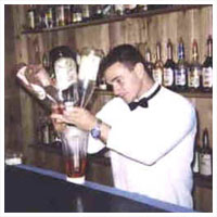 Bartending School Student