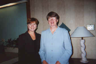 Karen with Janet Reno