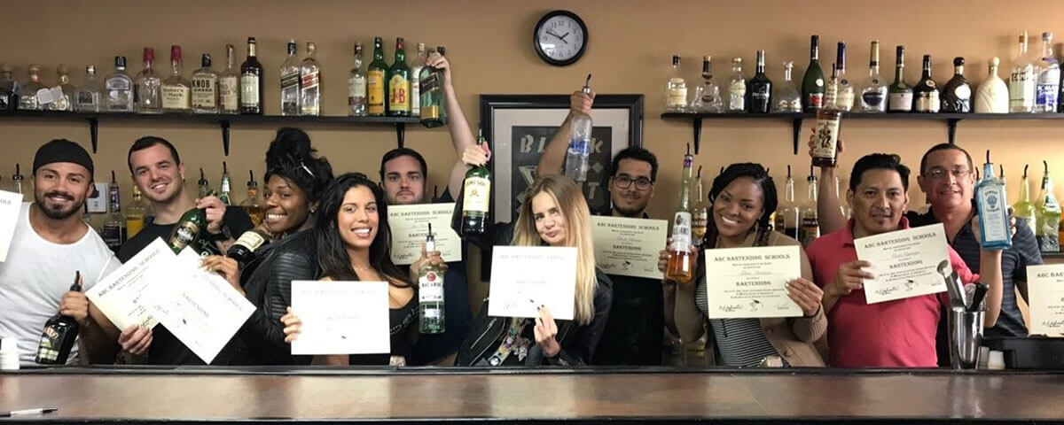 ABC Bartending Schools' Students