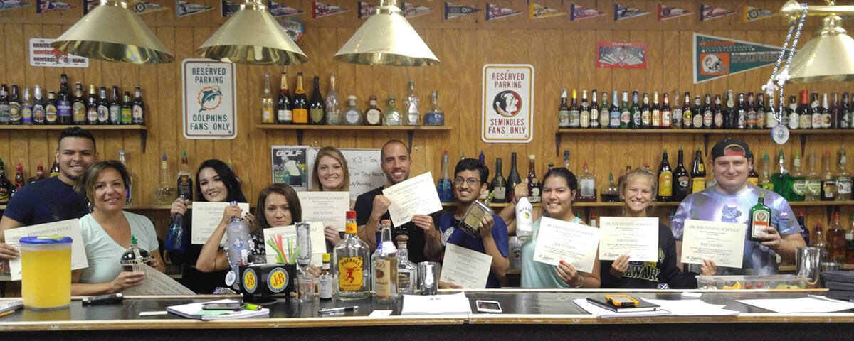 ABC Bartending Schools' Students